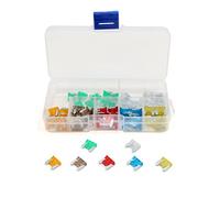 70Pcs 5A 7. 10A 15A 20A 25A 30A Auto Car Truck Low Mini Blade Type Fuse Kit