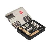 70Pcs Artists Drawing Set Basic Sketch Pencil and Drawing Art Supplies for Shading Blending Sketching Art Drawing