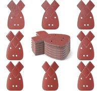70pcs Black and Decker Mouse Sander Pads, Mouse Sanding Sheets with Replacement Tips, 40/60/80/120/180/240/320/400, 8 different grits from coarse to fine