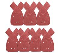70Pcs Black Decker Mouse Sander Pads, Mouse Palm Detail Pads for Mouse Sander, Mouse Sanding Sheets 10 x 60 80 120 180 240 320 400 Grits to Fit Black and Decker Detail Palm Sander