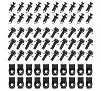 70Pcs Engine Under Cover Splash Shield Guard Body Bolts Screws | Bumper Fender Liner Push Retainer Fastener Rivet Clips, Screws Extruded U-Nuts Kit Compatible with G35 G37 EX35 FX35 FX45