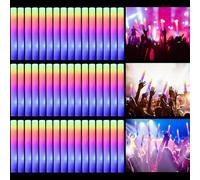 70PCS LED Foam Glow Sticks with 3 Modes Colorful Flashing 8-10H Party