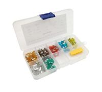 70pcs/lot Fuse Box Auto Micro 7 Values Blade Mixed 5A 10A 15A 20A 25A 30A Car Kit Assortment with Puller