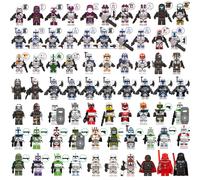 70Pcs Star Wars Bad Batch Building Blocks Set: Crosshair, Hunter, Tech, Echo, Captain Rex - LEGO-compatible Mini Figures