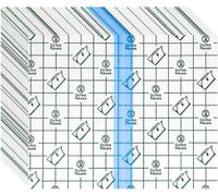 70Pcs Tattoo Aftercare Waterproof Bandage, Second Skin Tattoo Cover, Transparent Stretch Adhesive Bandage, Waterproof Dressings for Wounds, Clear Adhesive Bandages for Swimming, Shower 12 x 15 cm