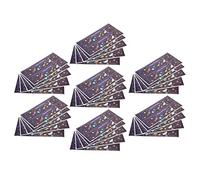 70pcs Water Bottle Stickers Space Theme, Paper Bottle Labels Personalized for Birthday Party, Decorative Stickers for Standard Water Bottles (Planet)