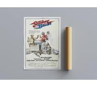 70s Classic Movie Posters smokey and the bandit Wall Art (A4 Size 21cmx29.7cm)