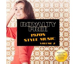 70s Disco Funk Music CD Vol. 2 - PRS/PPL Licence Free for Businesses Gyms Bars Cafes and Retail