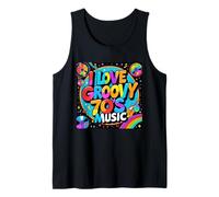 70s I LOVE SEVENTIES MUSIC GROOVY 70s Tank Top