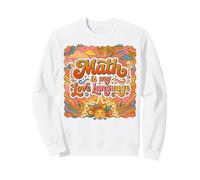 70s-Inspired Math Lover Graphic Sweatshirt