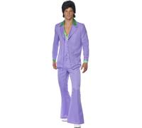 70s Music Disco Mens Adult 70's Super Trooper Adult Fancy Dress Costume New