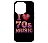 70s MUSIC I LOVE THE SEVENTIES 70's MUSIC LOVERS TIE DYE Case for iPhone 14 Pro