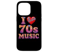 70s MUSIC I LOVE THE SEVENTIES 70's MUSIC LOVERS TIE DYE Case for iPhone 14 Pro Max