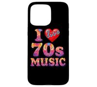 70s MUSIC I LOVE THE SEVENTIES 70's MUSIC LOVERS TIE DYE Case for iPhone 15 Pro Max