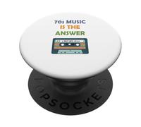 70s Music is the answer PopSockets Adhesive PopGrip
