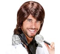70s Pop Star Benny Boxed Wig for Hair Accessory Fancy Dress