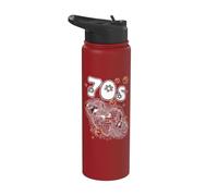 70s Retro Disco Love Glam Rock Dance Party Night Out Fun Stainless Steel Insulated Water Bottle