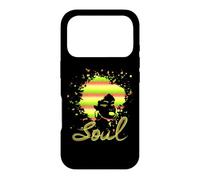 70s retro soul Funky Black Afro Hair Case for iPhone 17 Pro