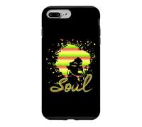 70s retro soul Funky Black Afro Hair Case for iPhone 7 Plus/8 Plus