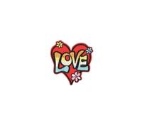 70's Retro Throwback LOVE Iron On Patch LOVE IS LOVE ALL WE NEED IS LOVE Perfect for Jackets, Hats, Backpacks, Uniforms and More