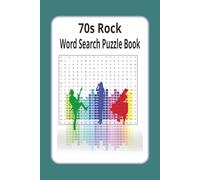 70s Rock Word Search Puzzle Book: Rock sub genres include soft, pop, and heavy metal