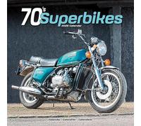 70's Superbikes 2026 Calendar | Square Wall Calendar | Motorcycle Gift | Plastic Free Packaging | by Avonside Publishing