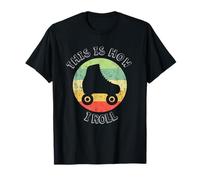 70's This Is How I Roll Vintage Retro Roller Skates T-Shirt