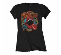 70s Vibe Retro T-Shirt The Rolling Stones Black M