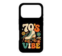 70s Vibe Roller Skate Retro Flower Power Nostalgia Style Case for iPhone 17 Pro