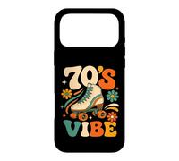 70s Vibe Roller Skate Retro Flower Power Nostalgia Style Case for iPhone 17 Pro Max