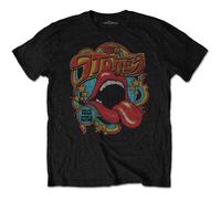 70s Vibe T-Shirt The Rolling Stones Black XXL