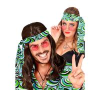 70s waves adult headband