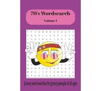 70's word search Vol 1: Word Searches with Easy to Read Print about 70's Music, Fashion, culture and more. 6x9 Inches, 55 puzzles, 110 pages ... Gift for Vacation, Holidays, Travel and Free Time