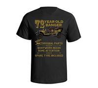 70th - 90th Year Old Banger - Choose Your Year - Mens Organic Cotton Novelty Birthday T-Shirt