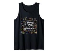 70th Birthday 70 Year Old Gifts Math Bday Square Root Tank Top