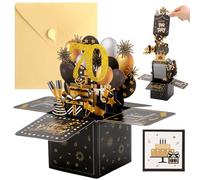 70th Birthday Card, 70th Birthday Pop-Up Greeting Card for Women 3D Pop Up Greeting Card with Note and Envelope 70th Birthday Gifts for Wife Daughter Husband Women