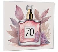 70th Birthday Card for Women - Birthday Cards for Mum 70 Years Old Classy Seventy, Seventieth Elegant Sister Friend Her Nan Aunt Grandma female mom