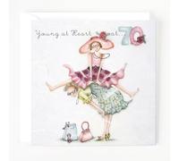 70th Birthday Card "Young at Heart" (Ladies Who Love Life)