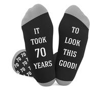 70th Birthday Gifts for Men Him,70th Birthday Presents, Novelty Socks,Birthday Gifts for 70 Year Old Man Grandad,Friend Male 70th Birthday Gifts for Dad from Daughter,Brother 70th Birthday Decorations