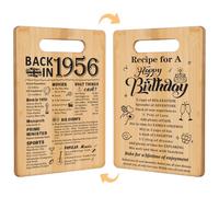 70th Birthday Gifts for Women Men, 1956 Cutting Board