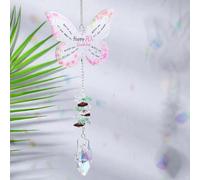 70th Birthday Gifts for Women,Unique Butterfly Acrylic Crystal Suncatcher,Perfect 70th Birthday Gifts for Mum, Personalised Presents for Mum,Sister, Wife, Friends