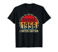 70th Birthday Gifts Vintage 1956 Funny 70 Years Old Retro T-Shirt