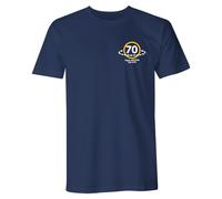 70th Birthday T-Shirt Gift for Men Idea Keepsake Tee T Shirt Present for Age 70 Year Old (UK, Alpha, L, Regular, Regular, Navy)