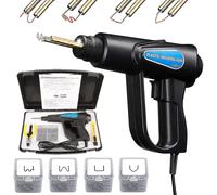 70w Hot Stapler Plastic Welding Machine Car Bumper Repair Kit Plier 4 Wave Staples Welding Repairing Machine High Quality