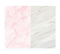 70x100cm Dual-Sided Coated Printed-Texture Paper Background SET 15 - Pink/Natural Marble