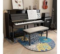 70X160CM Pianos Noise Reduction Rugs, 110X100CM Hardwearing Non Slip Chair Mat for Hardwood Floor(A,70x160cm/27.5x63in)