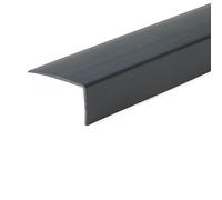 70x30 and 50x25mm, 1 Metre (39.37") UNEQUAL Anthracite RAL 7016 PLASTIC PVC Corner 90 Degree Trim Wall Corner Guard Edge Protector TMW Profiles (70x30mm)