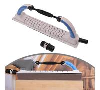 70x400mm Flexible Hand - with Vacuum for Drywall Wood Sander Waxing Rust Removal Car Absnylon Sanding - Variable Concave/Convex/Flat Connector Block Extraction