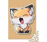 70x50cm/1000pcs, 1000 Piece Adult Jigsaw, Chibi Fox Sticker Cute Animal | For Christmas holidays spent indoors, this adult jigsaw puzzle with 1000 pieces fits relaxed evenings through December.