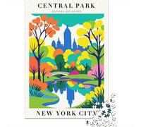 70x50cm/1000pcs 1000 Piece Jigsaw, Central Park New York City Poster, New Year Gift